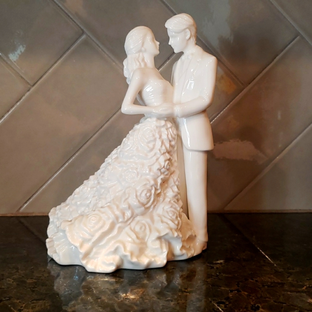 Monique Lhuillier Wedding Cake Topper Figurine